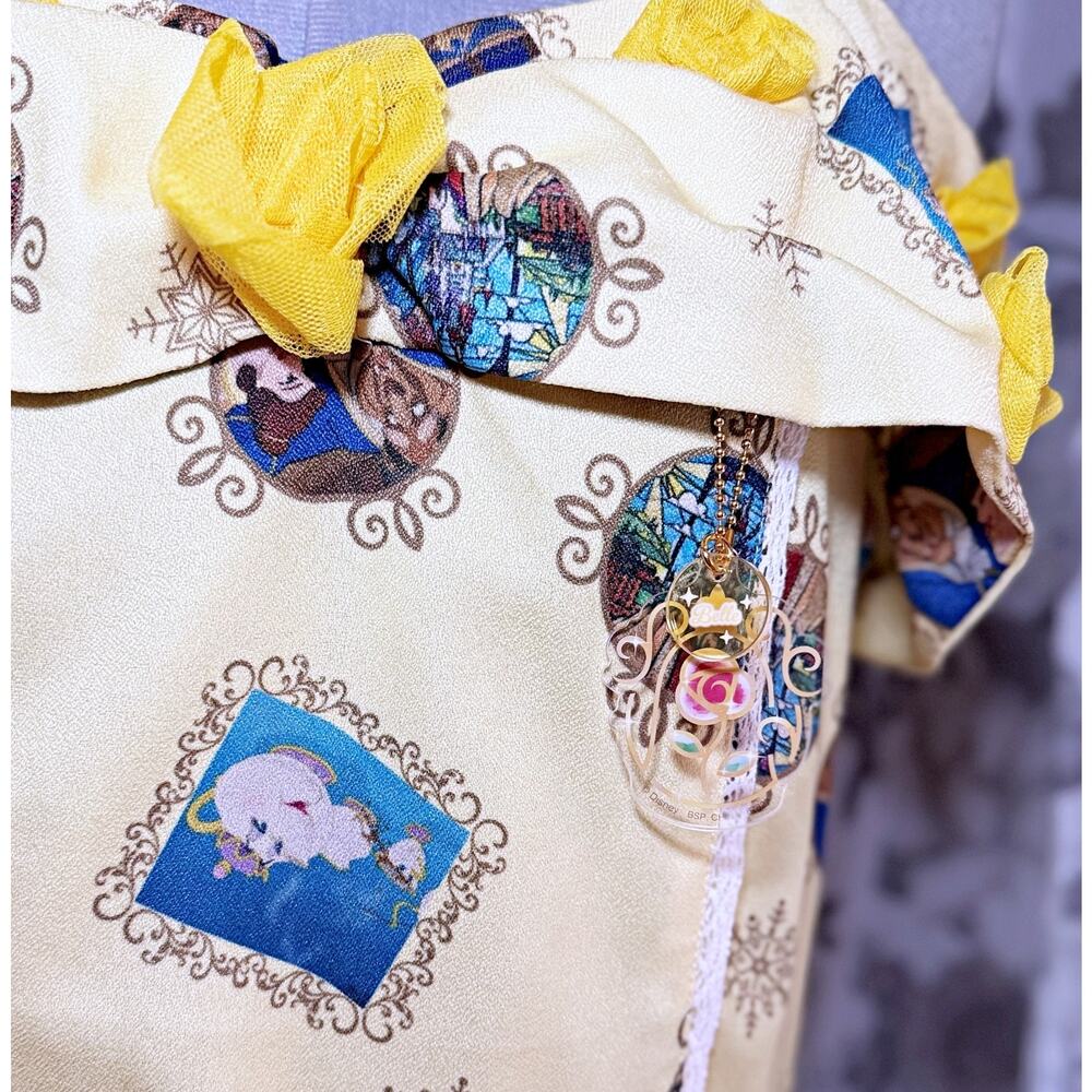 Liz Lisa Disney Princess Beauty and the Beast Belle Dress Jfashion Gyaru Japan - Picture 13 of 16
